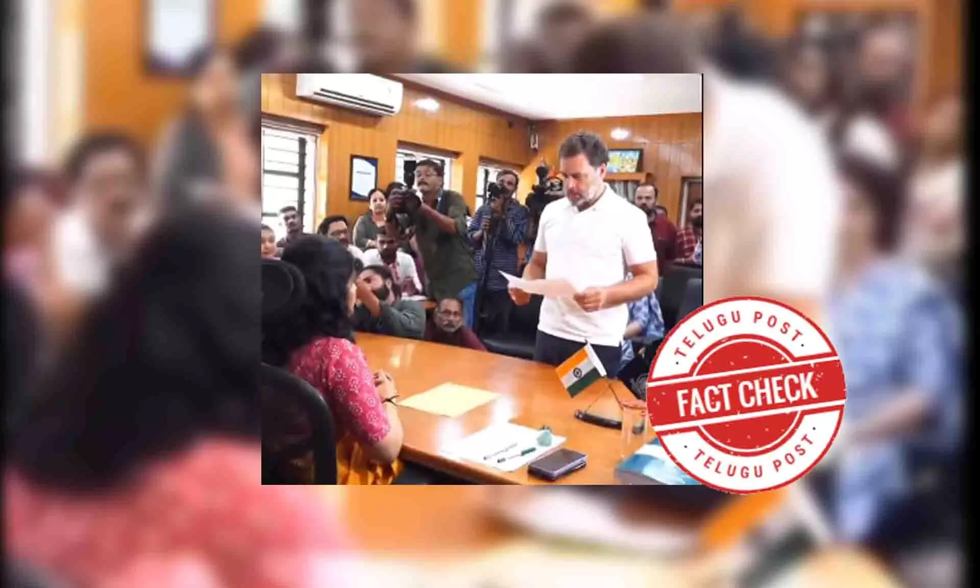 ಫ್ಯಾಕ್ಟ್‌ಚೆಕ್‌: ರಾಹುಲ್ ಗಾಂಧಿ ಕಾಂಗ್ರೆಸ್ ಪಕ್ಷಕ್ಕೆ ರಾಜೀನಾಮೆ ನೀಡುತ್ತಿದ್ದಾರೆ ಎಂಬ ಸುದ್ದಿಯ ಅಸಲಿಯತ್ತೇನು?