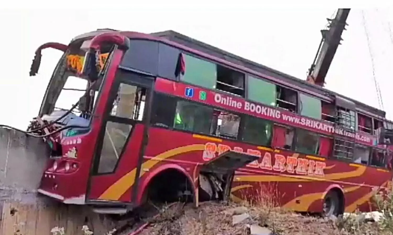 Kurnool bus accident, bus accident, private bus accident, tirupati to hyderabad