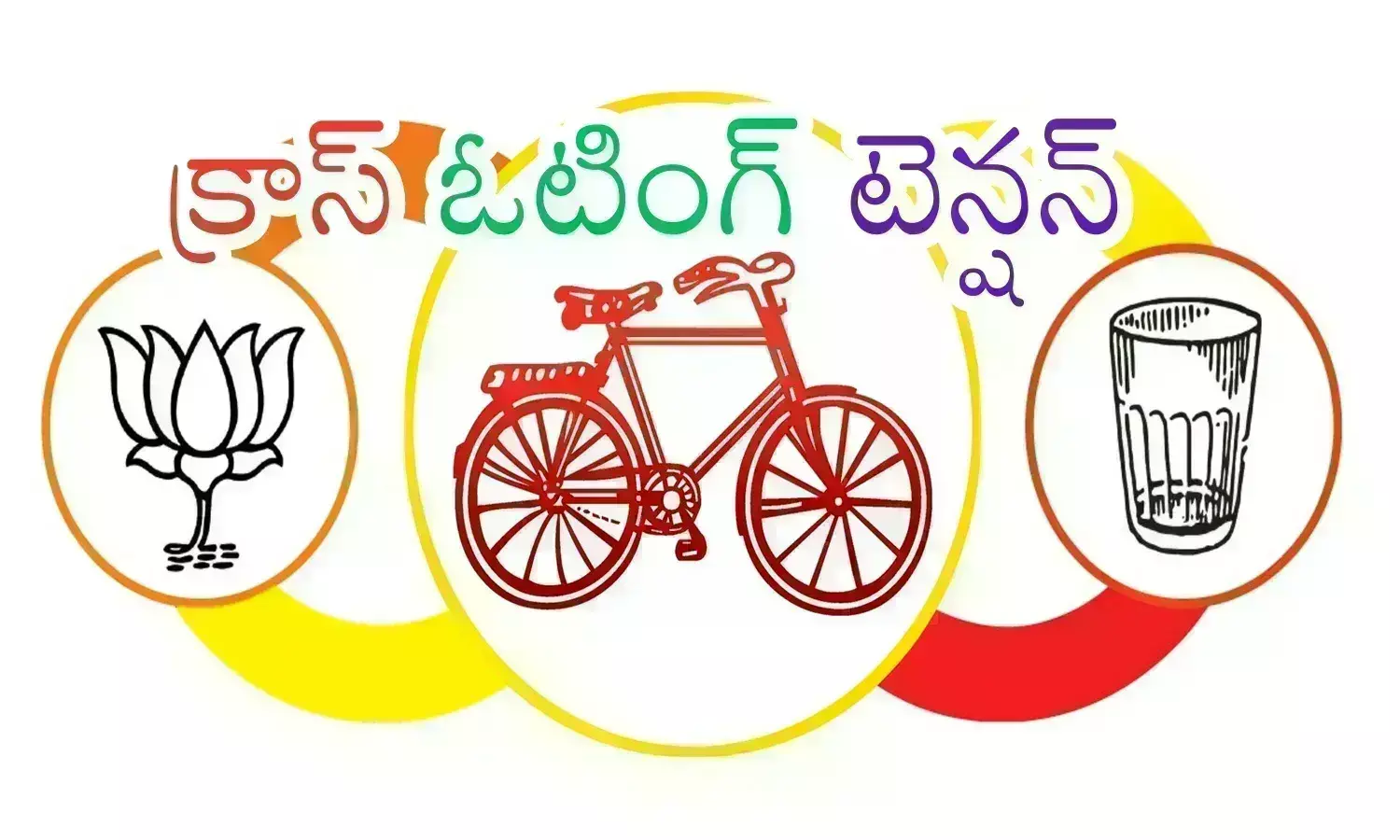 Alliance : ఎవరికి వారే.. సమన్వయ లోపం... గుర్తుల ప్రచారంపై అధినేతల సీరియస్