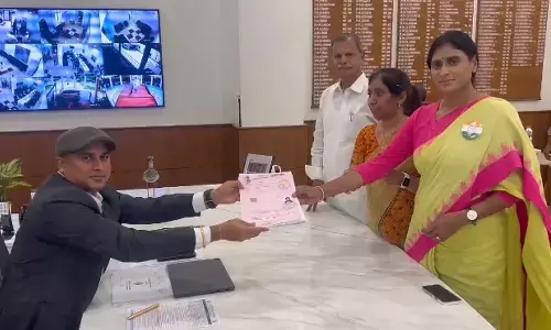 Ys Sharmila : నామినేషన్ దాఖలు చేసిన వైఎస్ షర్మిల