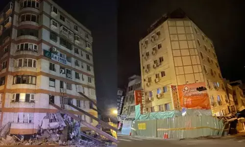 Earth Quake : తైవాన్ లో వరస భూకంప ప్రకంపనలు