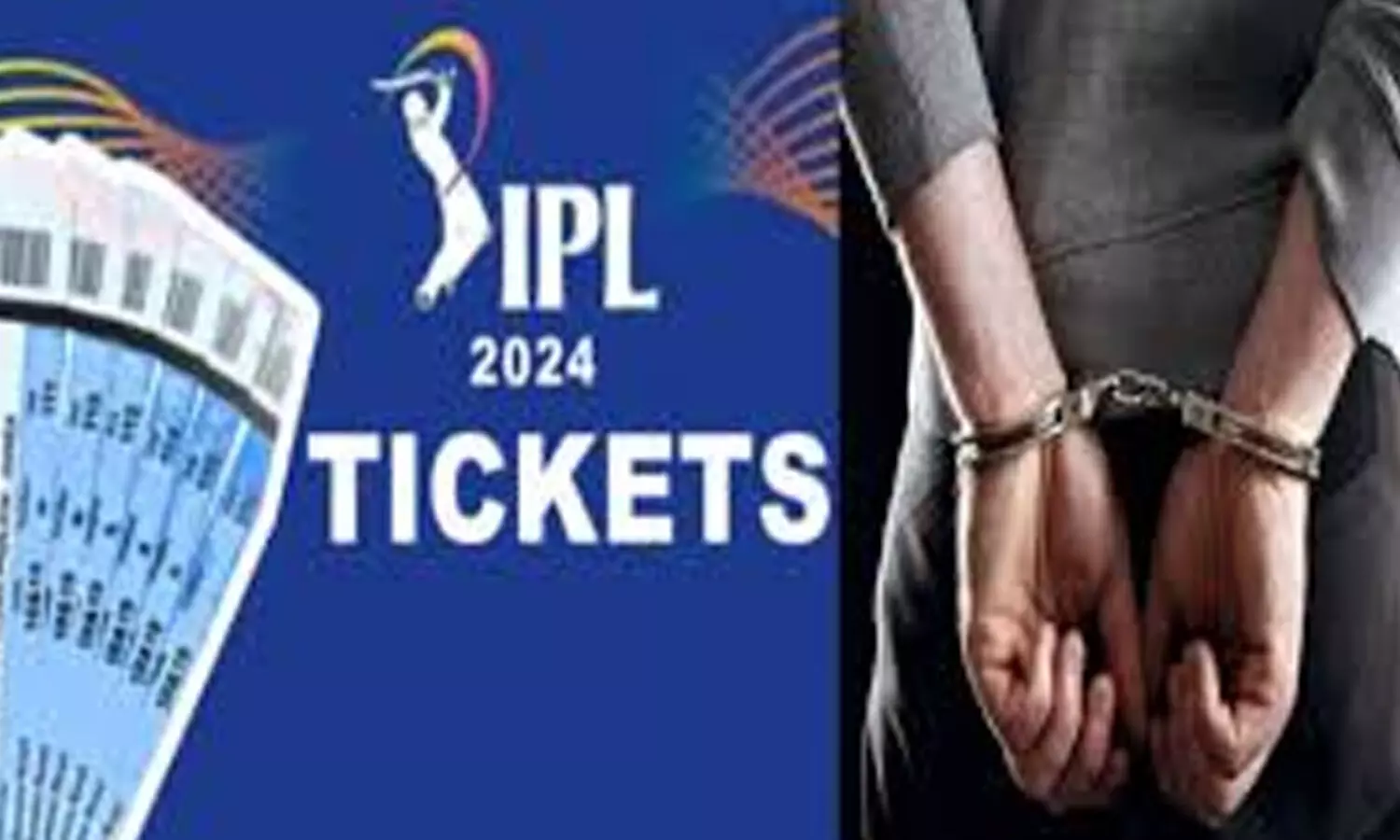 ఐపీఎల్ బ్లాక్ టిక్కెట్ల దొంగల అరెస్ట్