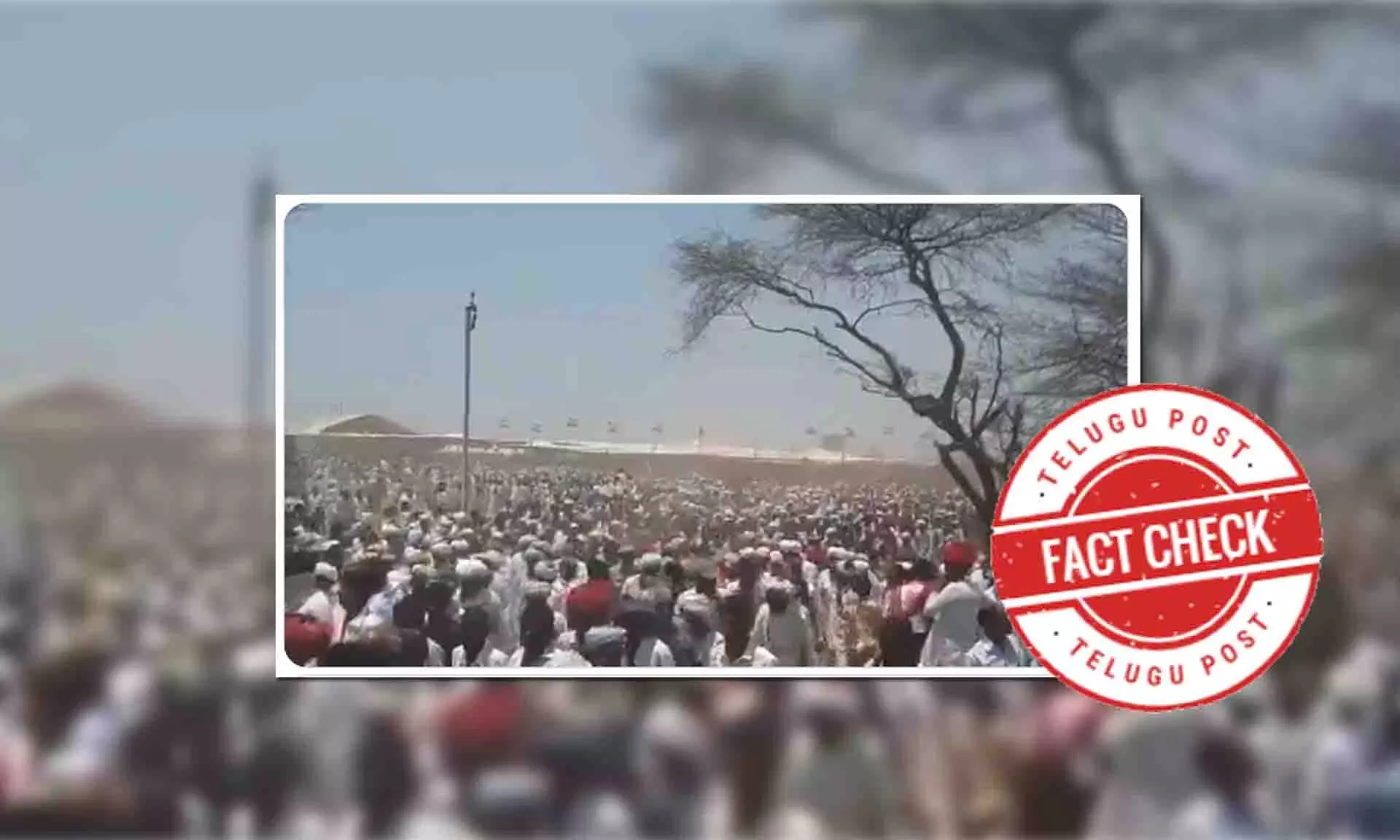 Fact Check: Video claiming to show huge crowd gathered for Modi’s rally in Jalore is not recent