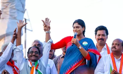 ys sharmila, congress chief, campaign, kadapa district