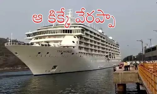 Cruise : విశాఖలో క్రూయిజ్ నౌక.. చూసేందుకు ఎగబడిన జనం