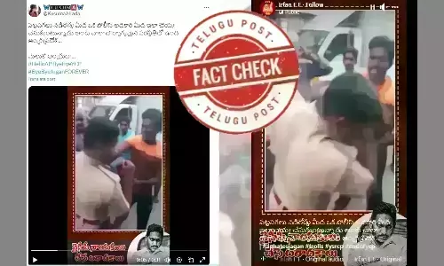 andhra pradesh, Chennai man arrested, Chennai man slaps cop, AP police
