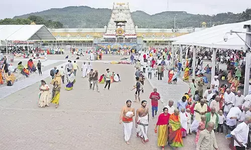 rush, devotees,  thursday, tirumala, ttd update