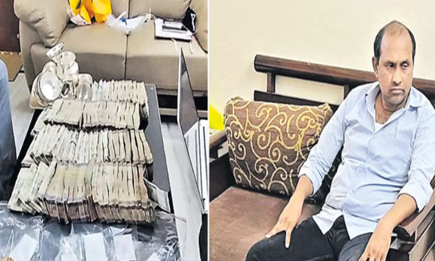 ఏసీపీ ఇంట్లో ఏసీబీ.. బయటపడిన నోట్ల కట్టలు.. స్థిరాస్థి పత్రాలు