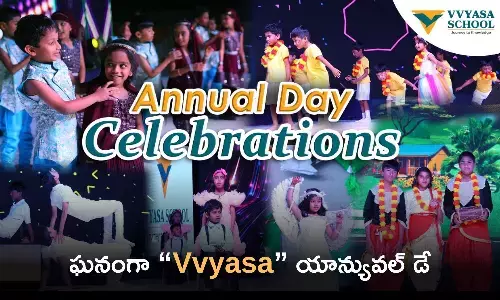 Vvyasa school celebrations, annual day celebrations, bachupally, bowrampet branch