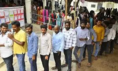 mock polling, rechecking, balineni srinivasa reddy, ongole assembly constituency