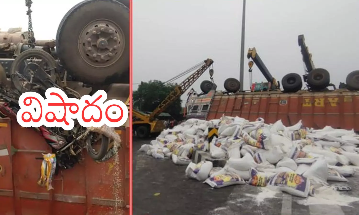 Road Accident : ట్రాక్టర్ బోల్తా..పెళ్లి బృందంలో పదమూడు మంది మృతి