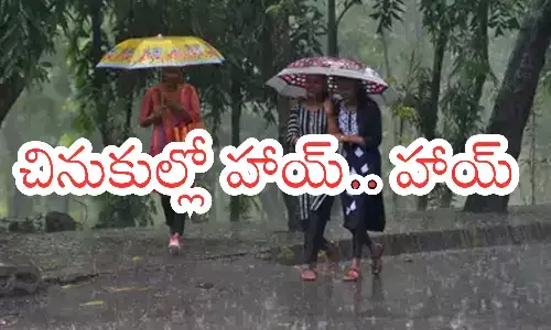 Telangana : హమ్యయ్య.. వాతావరణం చల్లబడింది...ఇక బతికి బయటపడినట్లేనా?