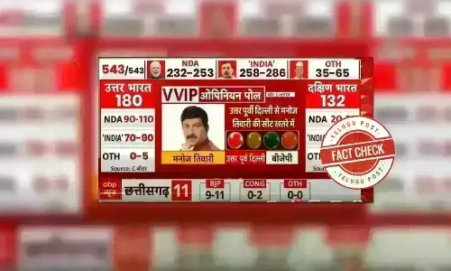 Opinion poll suggesting BJP candidate Manoj Tiwari’s loss is fabricated