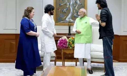 మోదీని కలిసిన పవన్ కల్యాణ్...చిరంజీవి ఇంట్లో...ఫుల్ ఫొటోస్