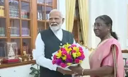 Narendra Modi : రాష్ట్రపతిని కలిసిన నరేంద్ర మోదీ