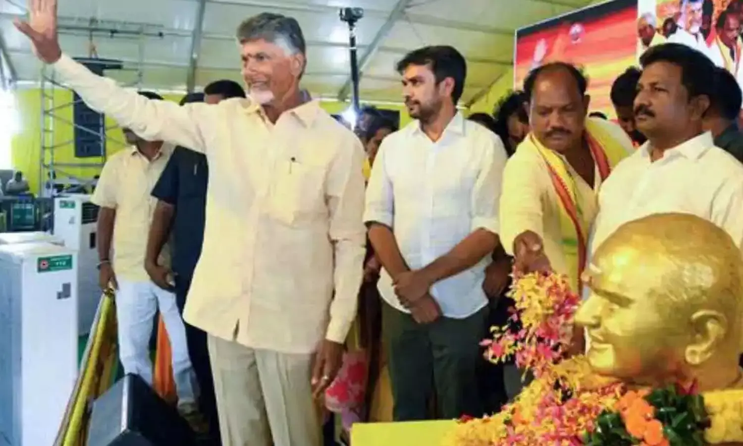 Chandrababu : 12న చంద్రబాబు ప్రమాణస్వీకారానికి ఏర్పాట్లు Chandrababu : 12న చంద్రబాబు ప్రమాణస్వీకారానికి ఏర్పాట్లు