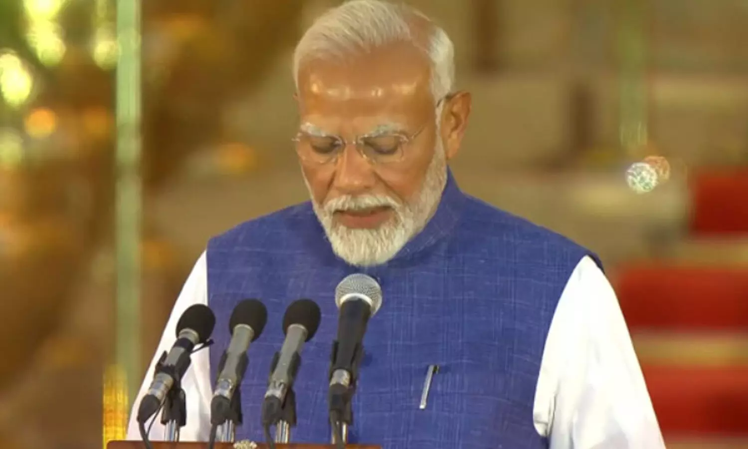 Union Cabinet : మూడోసారి ప్రధానిగా నరేంద్రమోదీ... హ్యాట్రిక్ పీఎం