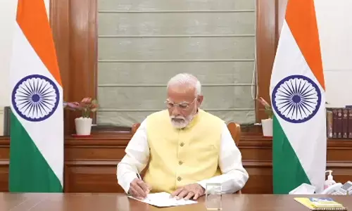 narendra modi, prime minister,  first sign, farmers, pm kisan fund