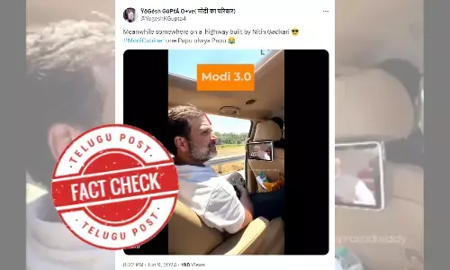 Rahul Gandhi travelling