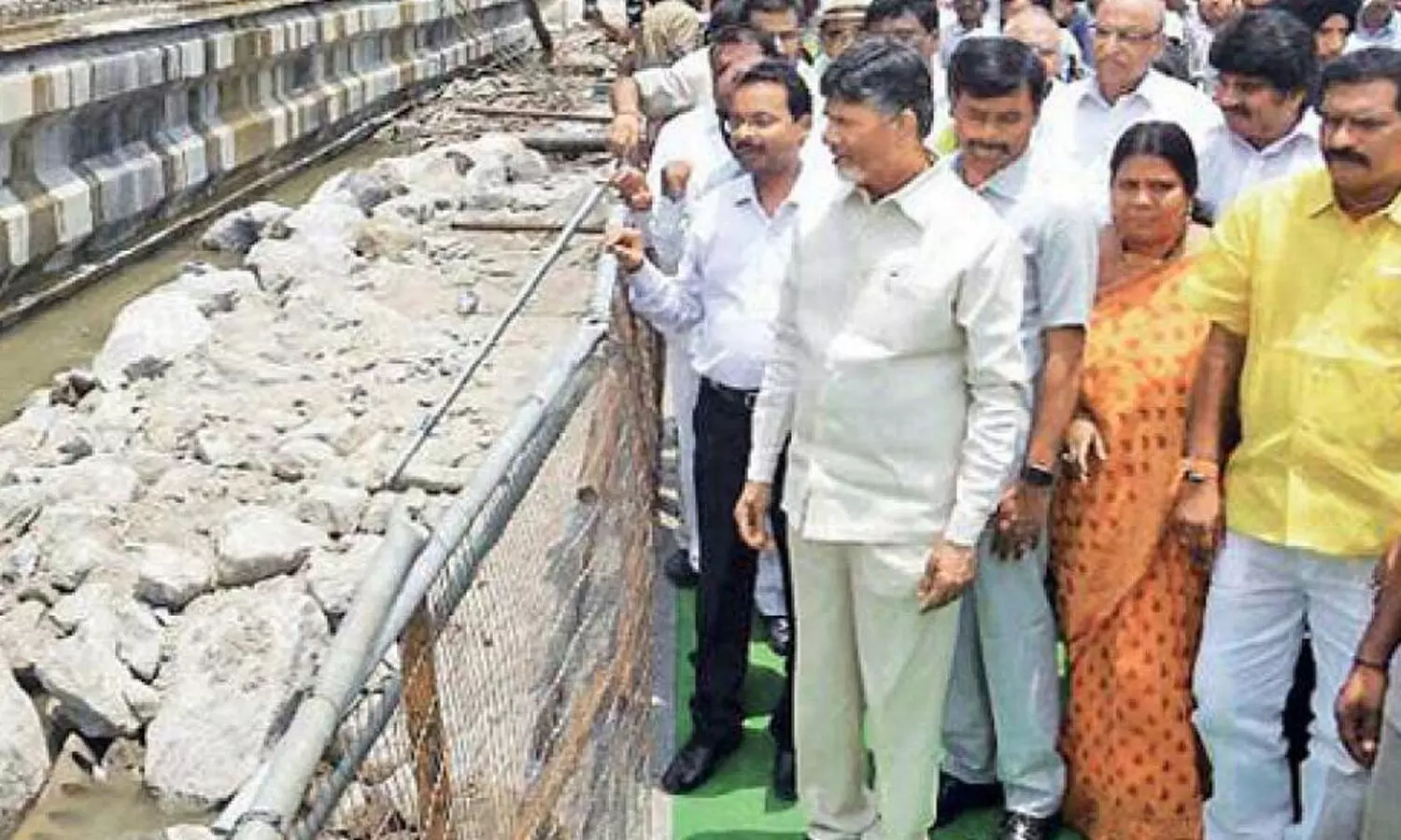 Chandrababu : నేడు పోలవవరం ప్రాజెక్టుకు చంద్రబాబు