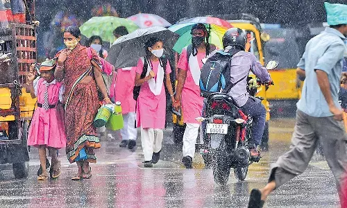 Telangana : ఐదు రోజులు వర్షాలే.. ఎల్లో అలెర్ట్ జారీ