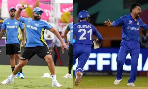 T 20 World Cup 2024 : నేడు భారత్ - ఆప్ఘనిస్థాన్  మ్యాచ్