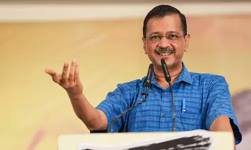 kejriwal,  behind, am aadmi party, delhi