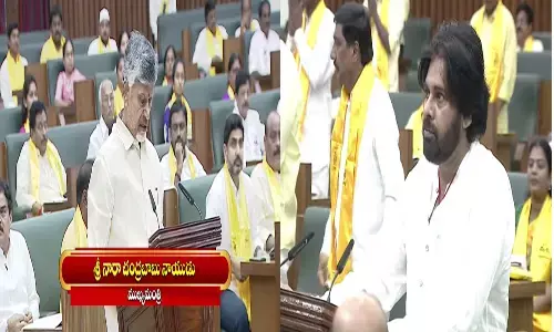 Ap Assembly : ప్రమాణ స్వీకారం చేసిన చంద్రబాబు, పవన్