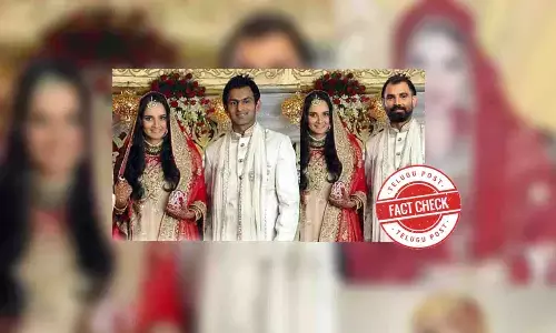 Fact Check: Indian tennis player Sania Mirza did not marry cricketer Mohammed Shami