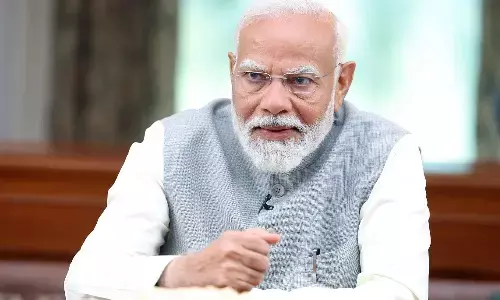 PM narendra modi vists wayand, kerala flooding