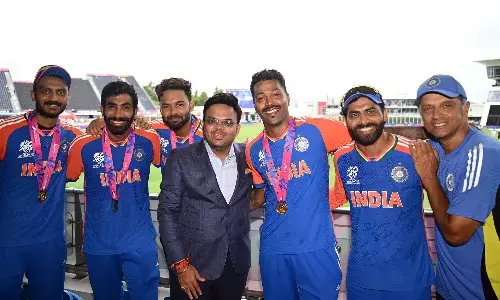 Team India : భారత్ కు చేరుకున్న టీం ఇండియా