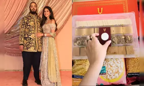 anant ambanis wedding, Anant ambanis wedding, Reliance employees, Ambani Gift box