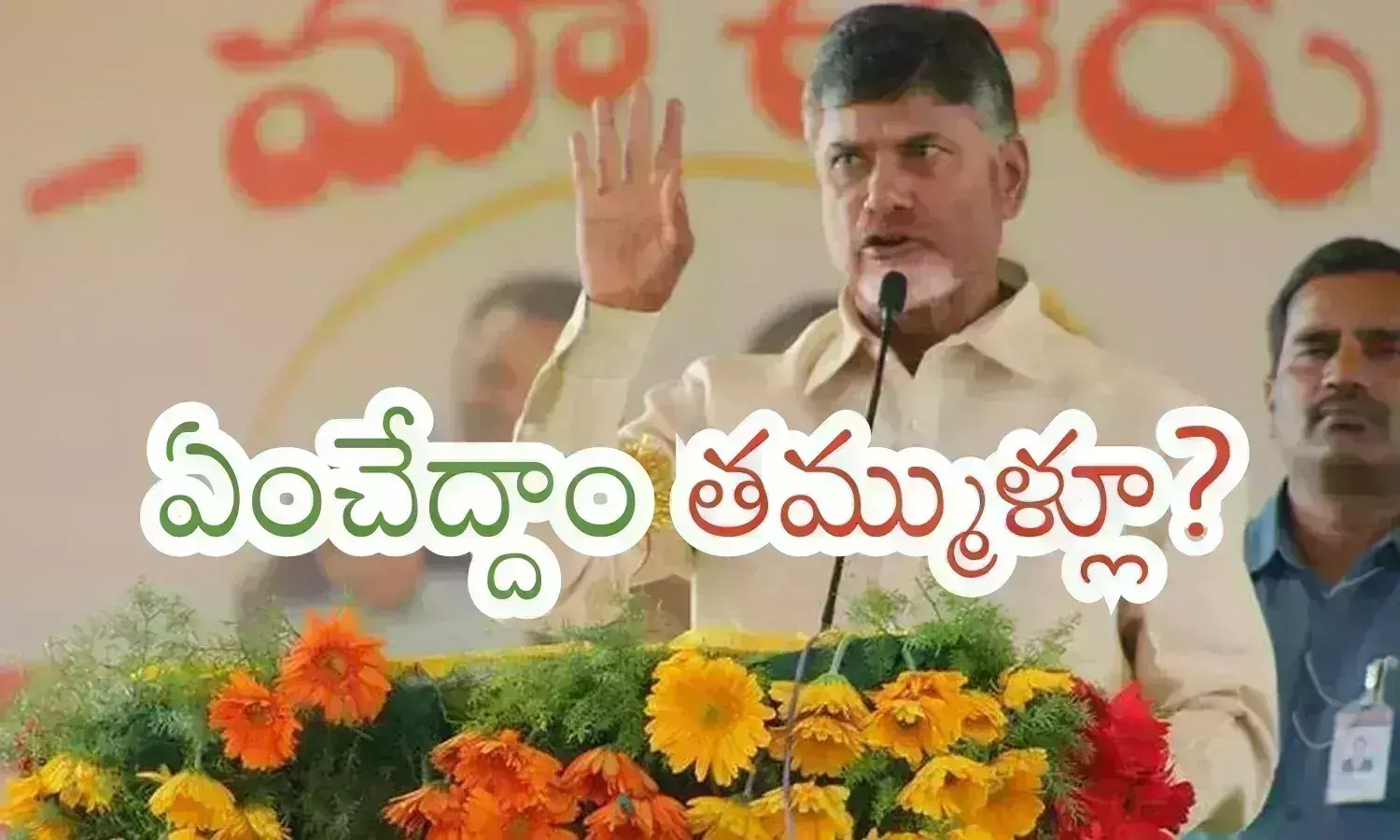 chandrababu, chief minister, promises, andhra pradesh