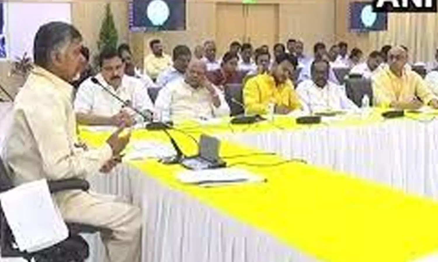 parliamentary party meeting, tdp, chandrababu, vijayawada