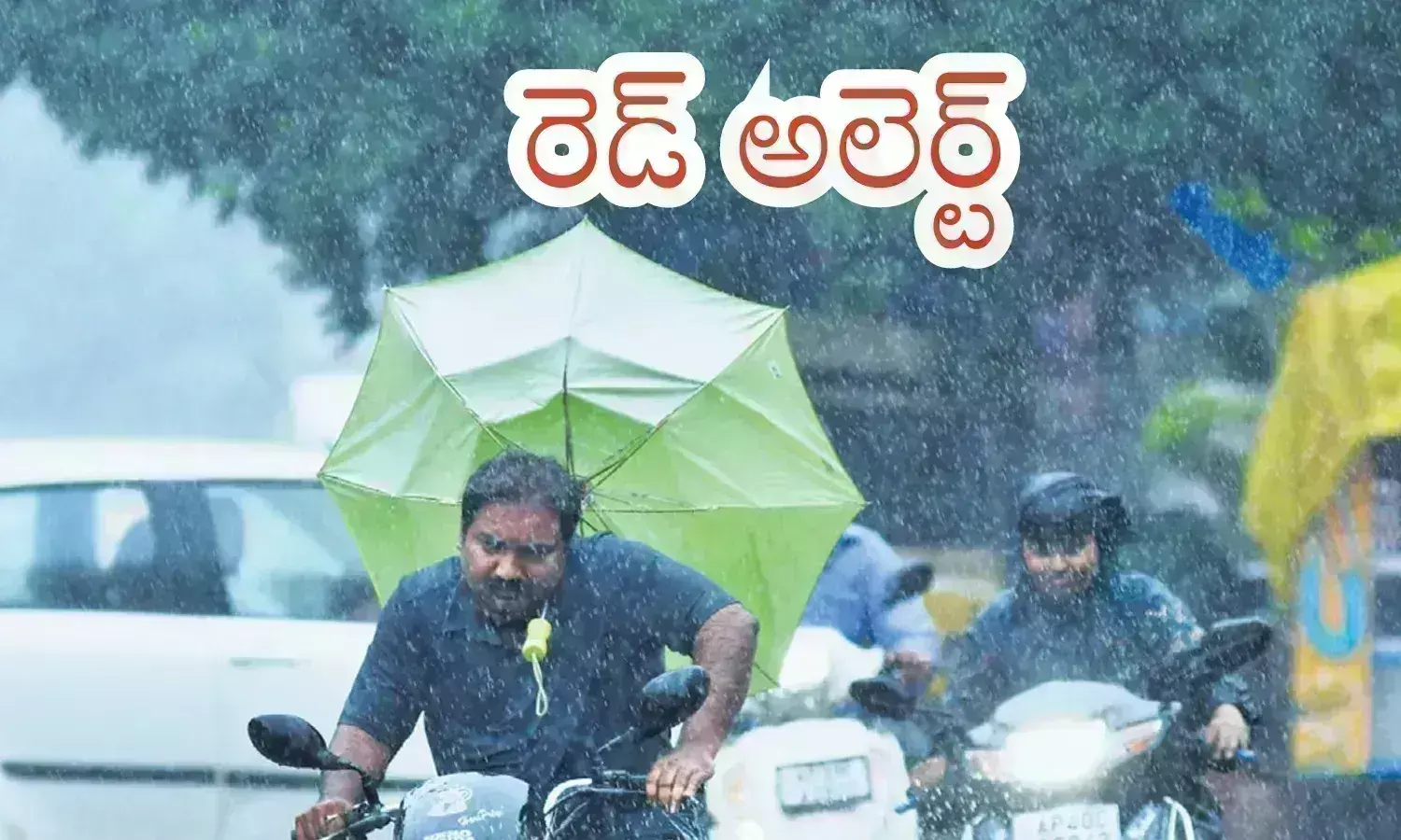 heavy rains, red alert, andhra pradesh, telangana