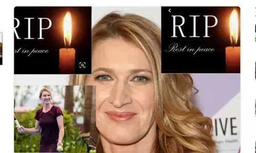 Steffi graf Andre Agassi, Steffi graf passed away
