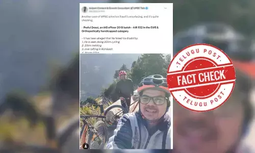 Fact Check: IAS officer Praful Desai’s case of benchmark disability is genuine