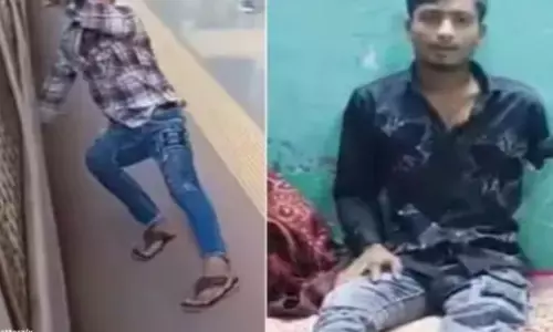 Reels Effect: రైలు పట్టుకుని రీల్స్ కట్ చేస్తే కాళ్ళు కట్