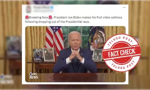 Fact Check: Joe Biden’s video showing him using abusive language during his address is a deep fake