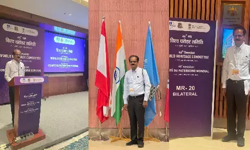 Shivanagi Reddy,Telangana, World Heritage, Committee meeting