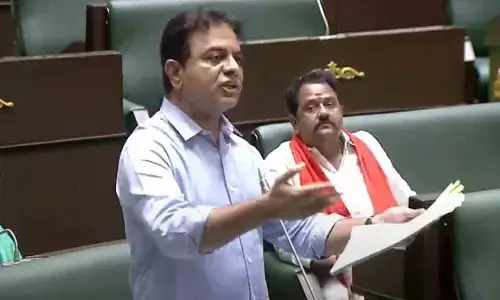 KTR : వట్టి మాటలు కట్టి పెట్టి గట్టి మేలు తలపెట్టండి