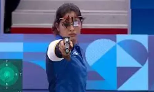 Paris Olympics : గురితప్పి.. చేజారిన పతకం