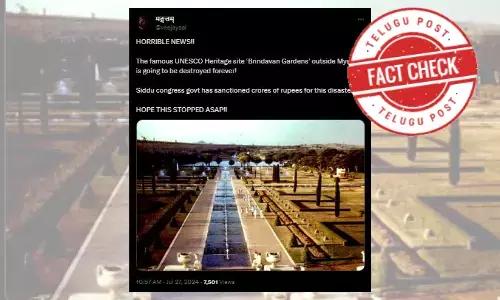 Is Karnataka congress Government is going to destroy Brindavan Garden