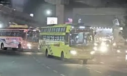 police, restictions, orries and buses, hyderabad