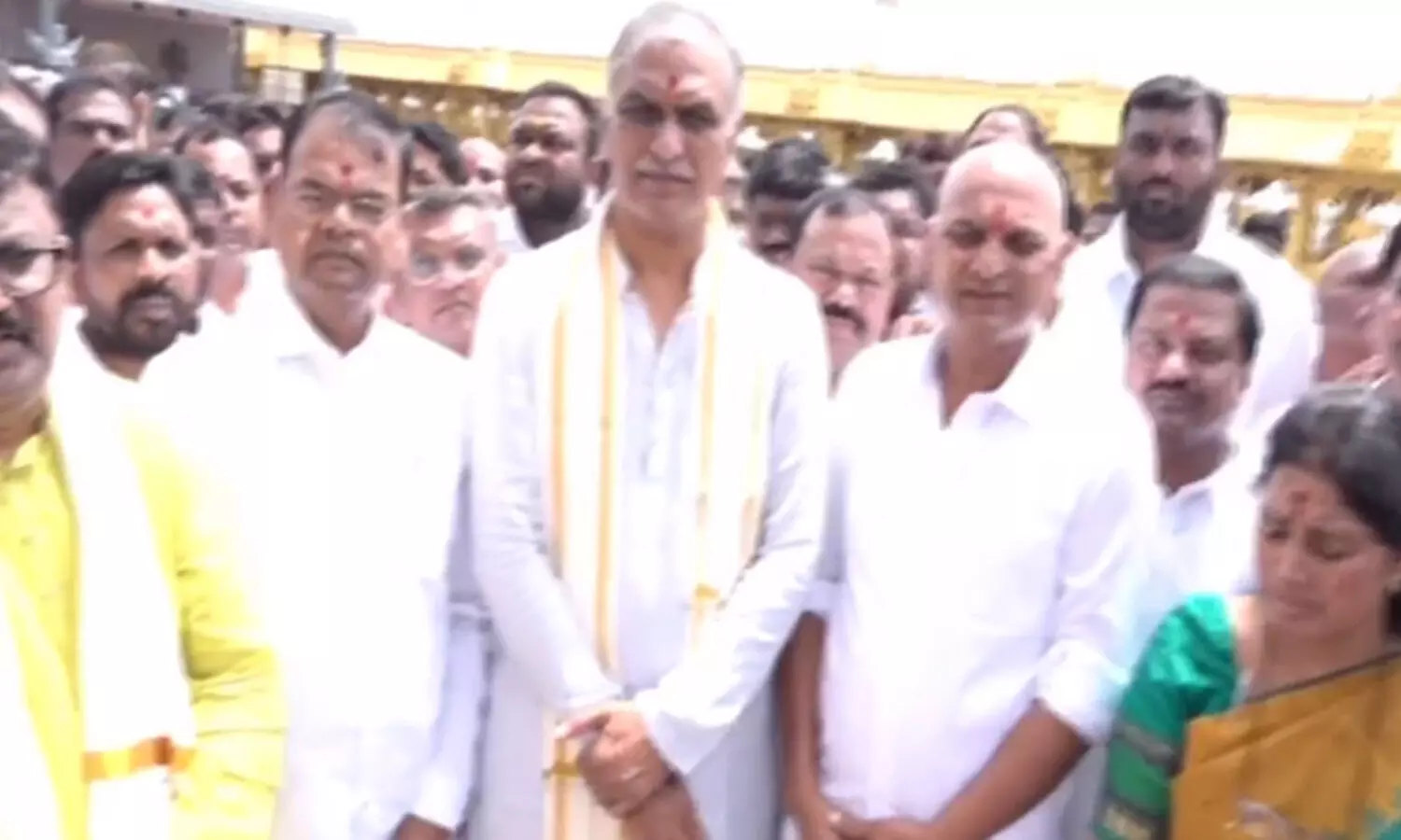 harish rao, brs leader, loan waiver, yadagirigutta