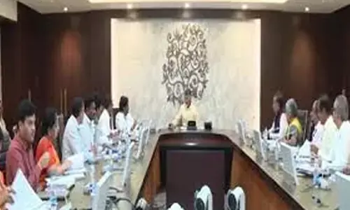 chandrababu naidu, chief minister, review, neti ayog