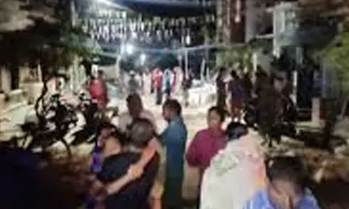 Ichchapuram Earthquake,  people panic, srikakulam