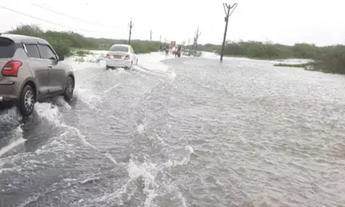 flood water, spread, vijayawada,  kolleru