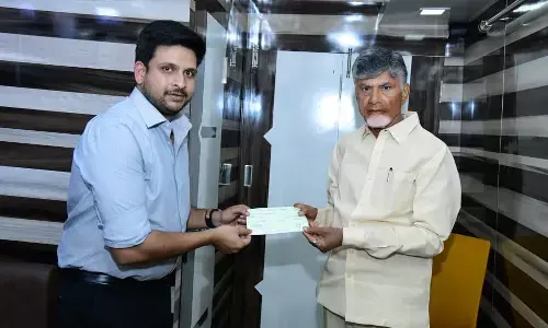 ncc limited, donation, two crore rupees, telugu states