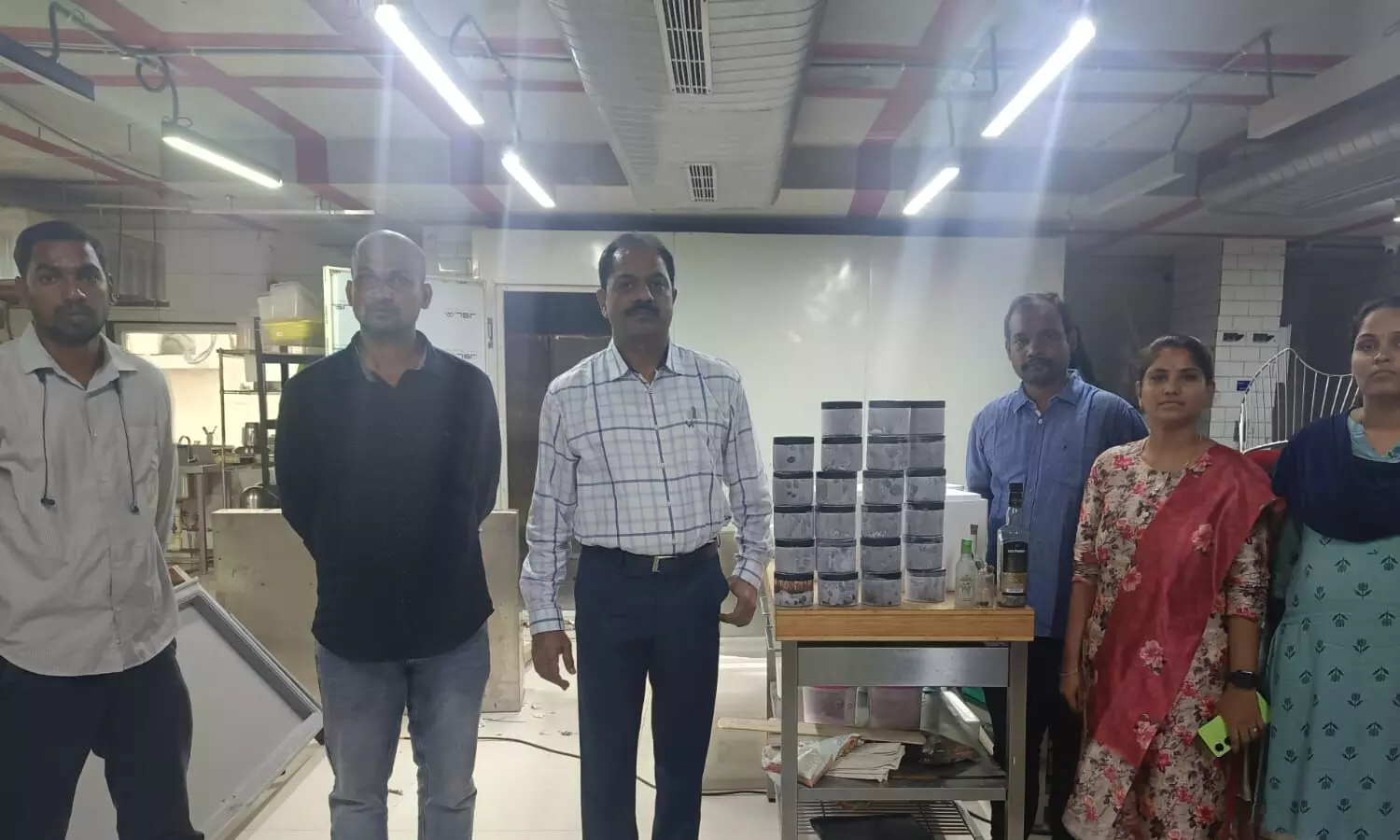 ice creams, whiskey, seized, hyderabad